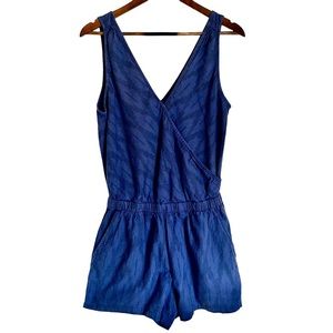 PrAna Women’s 100% Organic Cotton EUC Sleeveless Shortalls/Romper Sz S